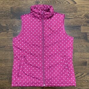 EUC Womens Lands End Down Puffer Vest small